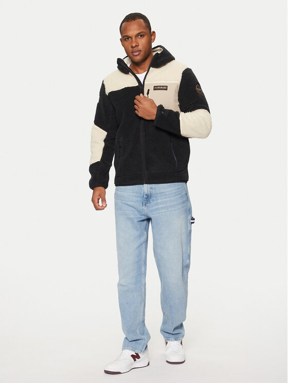 Napapijri Napapijri Fleece Yupik NP0A4GNS Μαύρο Regular Fit