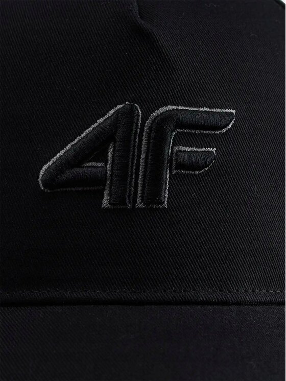 4F 4F Czapka z daszkiem 4FJWSS26ACABU547 Czarny