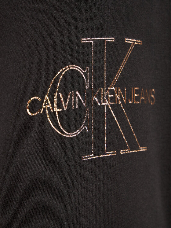 Calvin Klein Jeans Calvin Klein Jeans Vestito da giorno Monogram Outline IG0IG01179 Nero Regular Fit