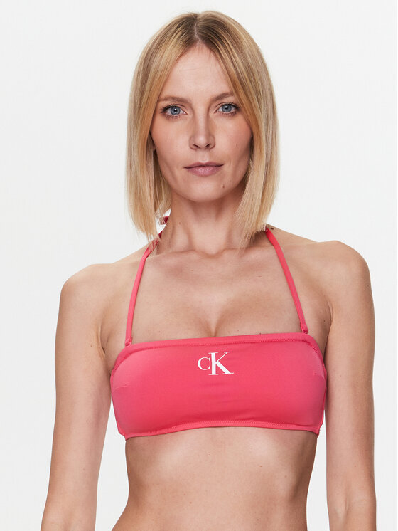 Calvin Klein Swimwear Gornji Dio Kupaćeg Kostima KW0KW01972 Ružičasta