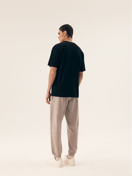 Henderson Henderson Komplet t-shirtów 42976 Czarny Regular Fit