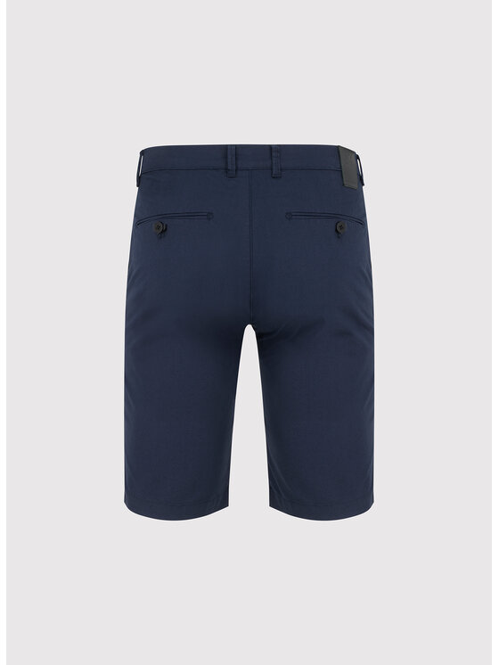 Pako Lorente Pako Lorente Szorty materiałowe P24SF-WS-005 Granatowy Classic Fit