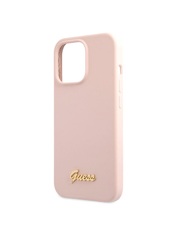 Guess Guess Etui na telefon iPhone 13 Pro Max Różowy
