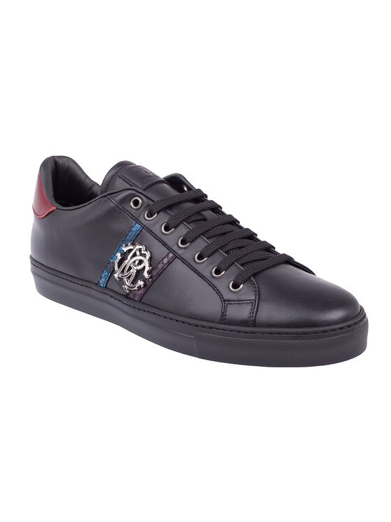 Roberto Cavalli Roberto Cavalli Sneakersy 5247 C Černá