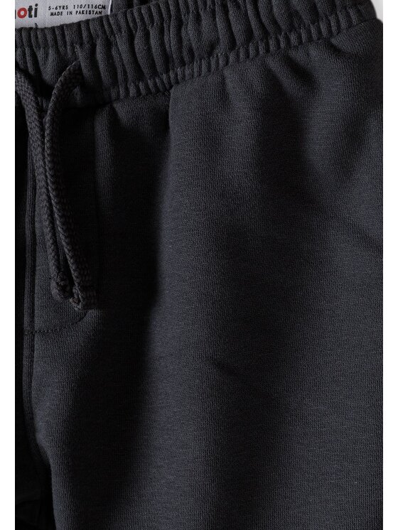minoti minoti Komplet t-shirt i spodenki 23fleece118B Szary Regular Fit