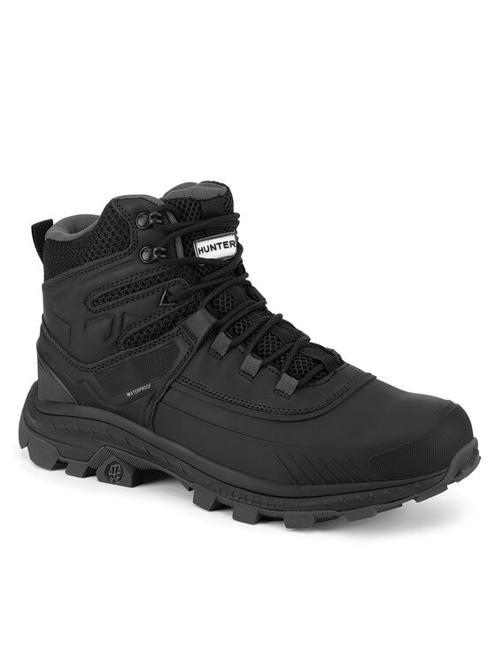 Hunter Hunter Trekingová obuv AWW EVERGREEN SNOW HIKER WP Černá