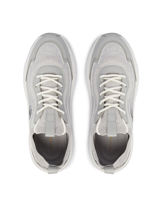 Tommy Hilfiger Tommy Hilfiger Sneakersy TH Wave Runner FW0FW09484 Šedá