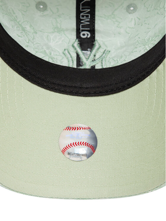 New Era New Era Kapa s šiltom New York Yankees Floral 9Twenty 60595377 Zelena