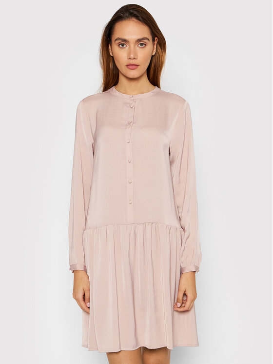United Colors Of Benetton Rochie de zi 4RREDV00W Roz Regular Fit