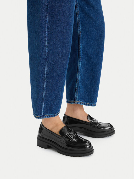 Nine West Loafersy CEO-KARIMA-01 Czarny