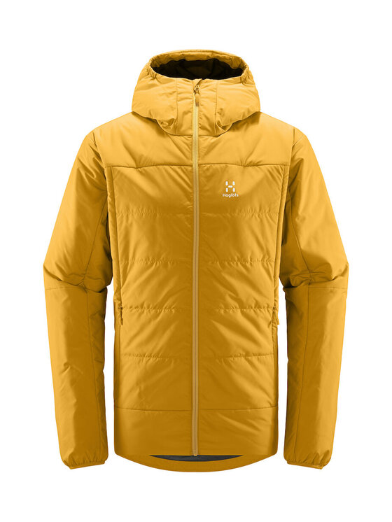 Haglöfs Haglöfs Kurtka zimowa Mimic Silver Hood Men Żółty Regular Fit