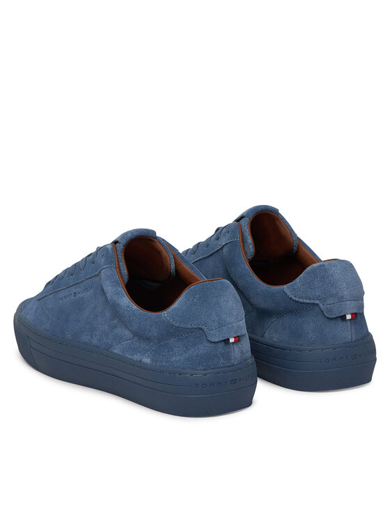 Tommy Hilfiger Tommy Hilfiger Sneakersy Park Premium Suede FM0FM05829 Niebieski