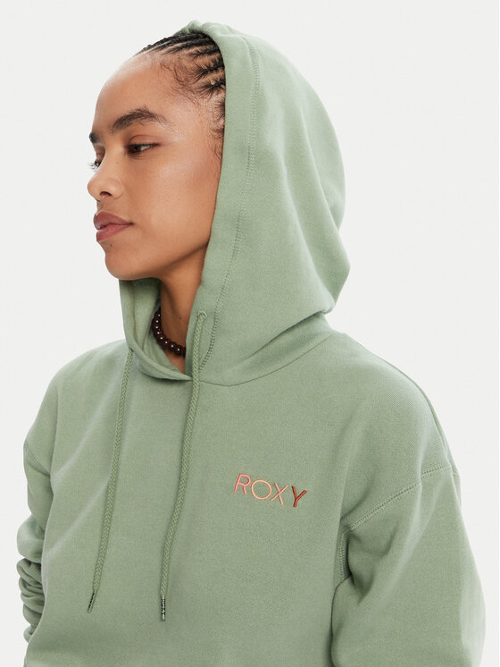 Roxy Roxy Majica dugih rukava ERJFT04996 Zelena Regular Fit