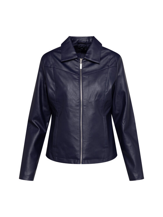 QUIOSQUE QUIOSQUE Kurtka przejściowa QUIOSQUE 8VF003802 Granatowy Regular Fit