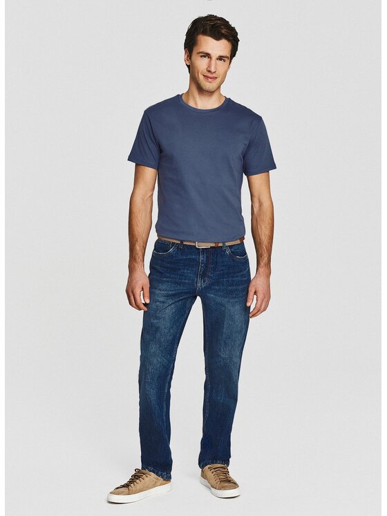 Pako Lorente Pako Lorente T-Shirt P26SF-TT-002 Niebieski Regular Fit