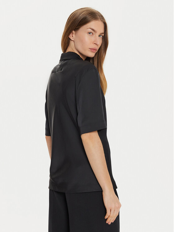 Calvin Klein Calvin Klein Bluzka K20K207977 Czarny Regular Fit