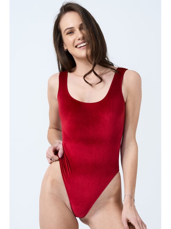 Love and Hate Love and Hate Body Madison Red Czerwony
