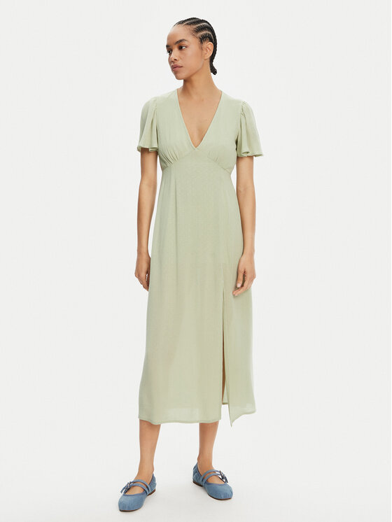 Billabong Billabong Letní šaty Jet Set EBJWD00134 Zelená Regular Fit