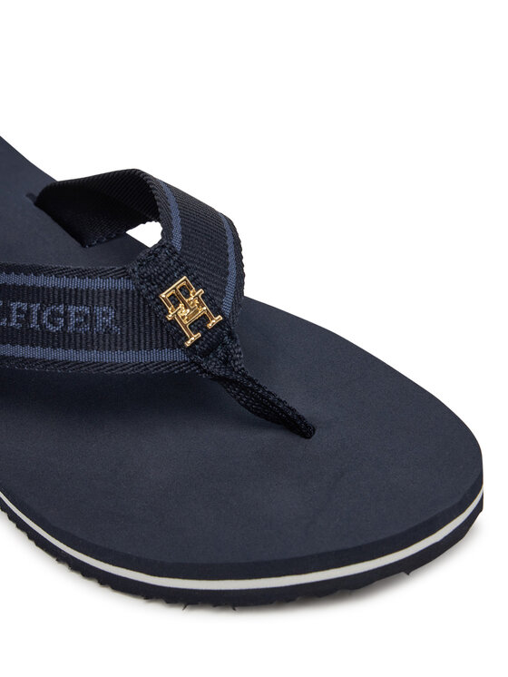 Tommy Hilfiger Tommy Hilfiger В'єтнамки Hilfiger Webbing Beach Sandal FW0FW08515 Cиній