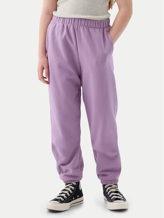 Gap Teplákové nohavice 870901-07 Fialová Relaxed Fit