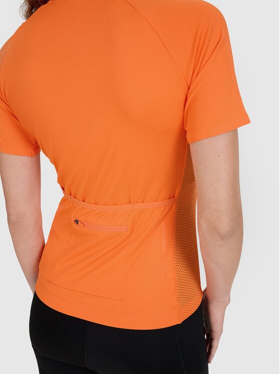 4F 4F Maglietta da ciclismo 4FWSS25TFTSF1291-70S Arancione Slim Fit