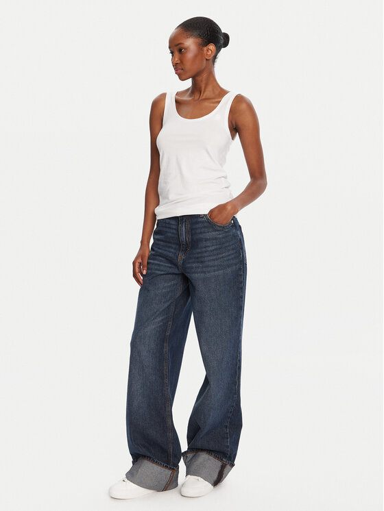 G-Star Raw G-Star Raw Top Base D07210-3310 Bijela Slim Fit
