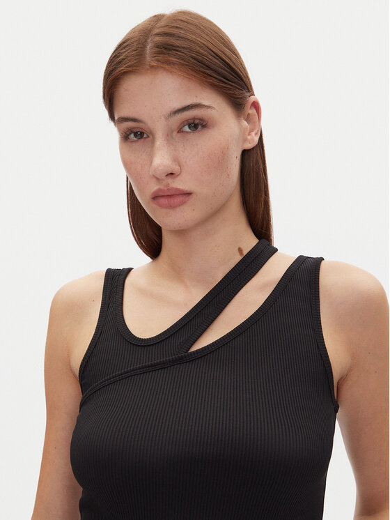 HUGO HUGO Top Datrus 50537044 Čierna Slim Fit