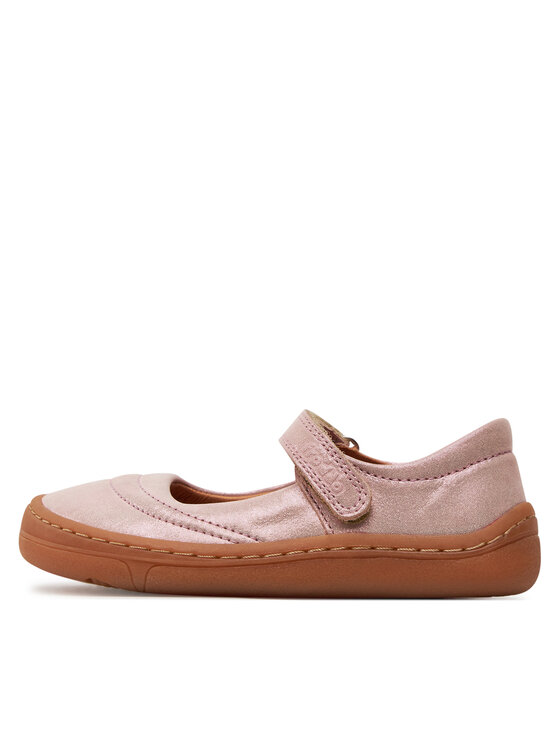 Froddo Froddo Félcipő Barefoot Mary J G3140184-4 S Rózsaszín