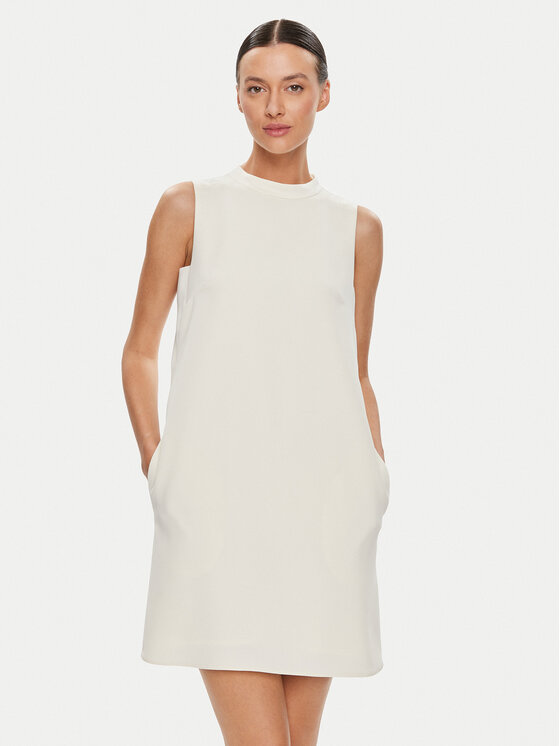 Marella Marella Vestito da giorno Mariacarla 2332210833 Bianco Regular Fit