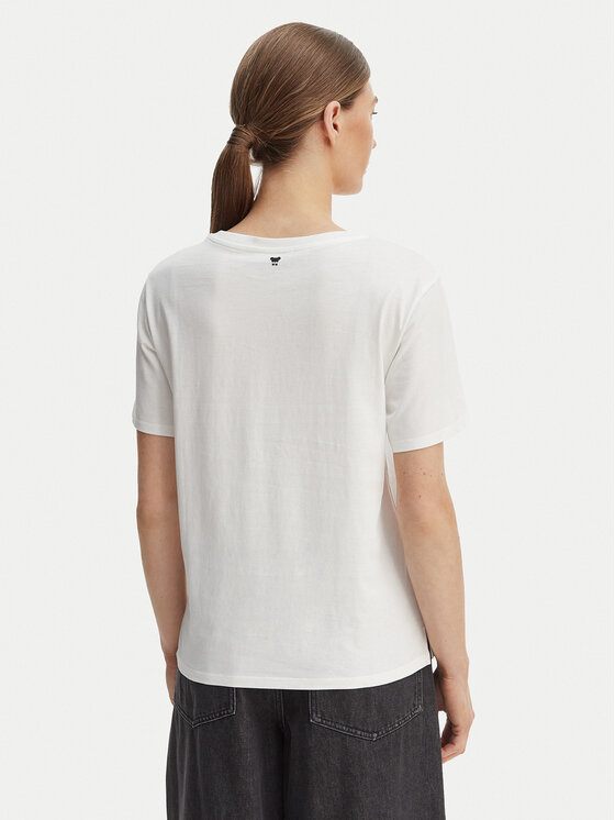 Weekend Max Mara Weekend Max Mara T-shirt Bora 2615971042 Bijela Regular Fit