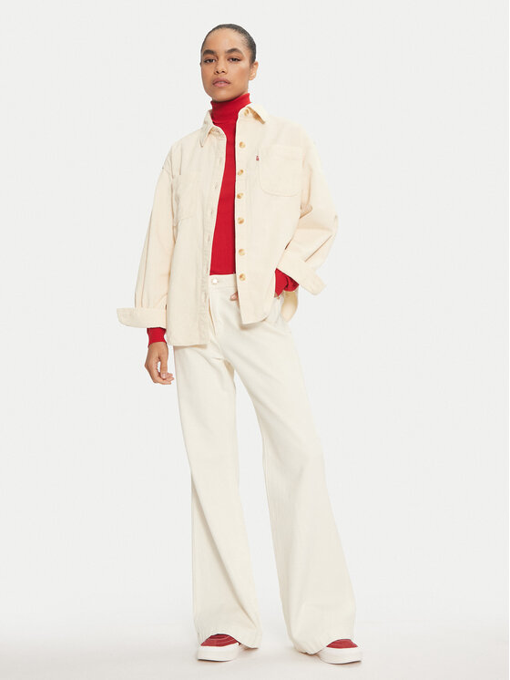 Levi's® Levi's® Cămașă Orion A8691-0011 Écru Regular Fit