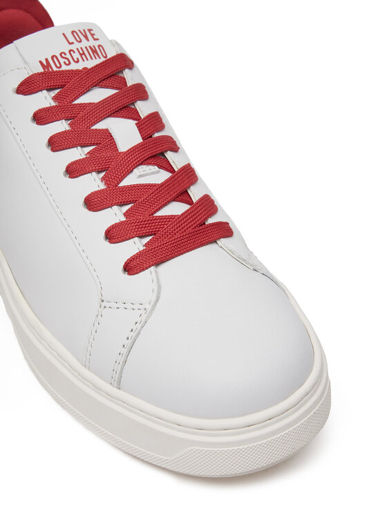 LOVE MOSCHINO LOVE MOSCHINO Sneakersy JA15174G1MIA310B Biały