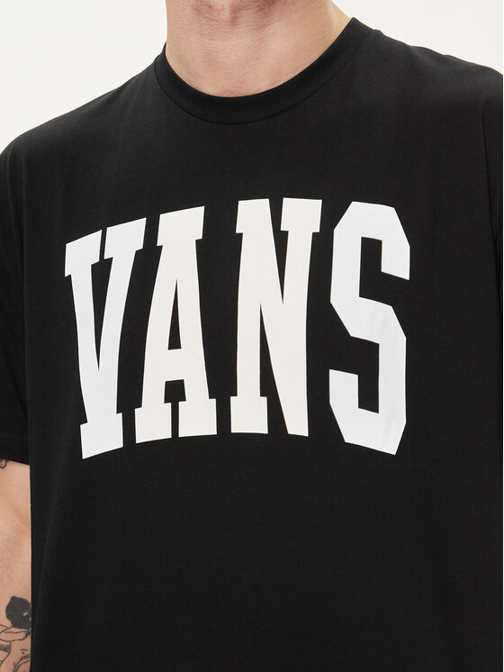 Vans Vans T-Shirt Vans Arched Ss Tee VN000G47 Schwarz Regular Fit