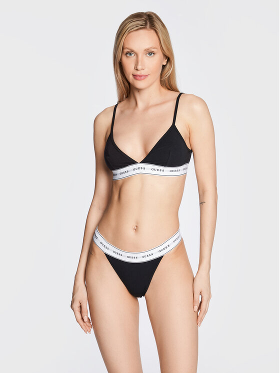 Guess Guess Brazilské kalhotky Carrie O2BE04 KBBU1 Černá