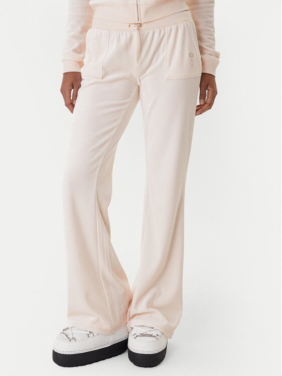 Juicy Couture Pantaloni trening Caisa JCSEBJ008G Roz Slim Fit