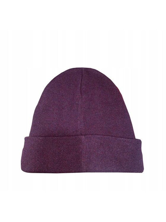 Calvin Klein Calvin Klein Čepice CZAPKA CASUAL BEANIE BORDOWA Bordó