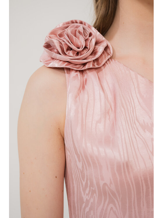 ROSE AVENUE ROSE AVENUE Sukienka koktajlowa LAUREN Różowy Regular Fit