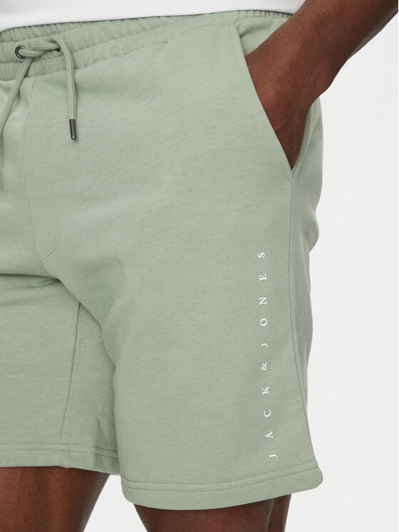 Jack & Jones Jack & Jones Szorty sportowe Gordon 12248831 Zielony Regular Fit