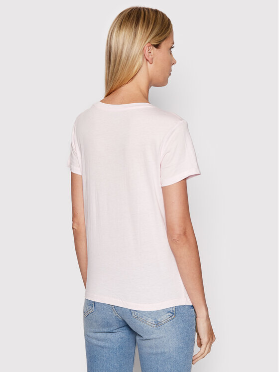 T-shirt W2GI44 K9SN1 Rosa Regular Fit