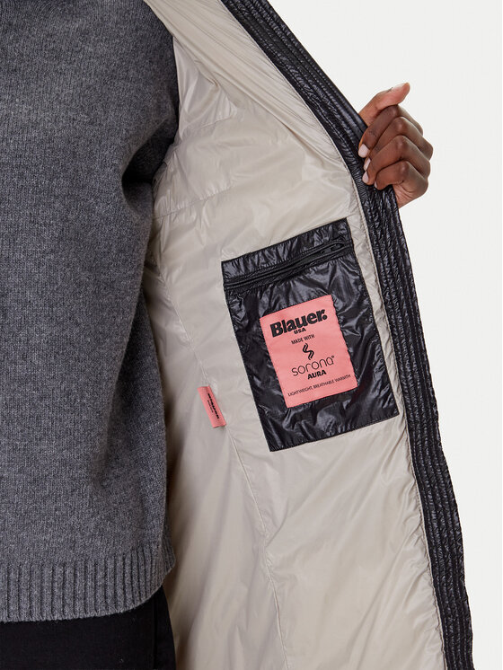 Blauer Blauer Μπουφάν μεταβατικό 25WBLDK02069 Μαύρο Regular Fit