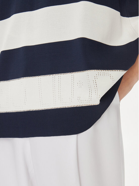 Liu Jo Liu Jo Μπλουζάκι TA4115 MS36L Λευκό Loose Fit