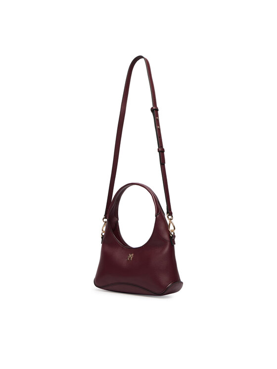 Tommy Hilfiger Tommy Hilfiger Soma Th Everyday Mini Hobo AW0AW19185 Bordo