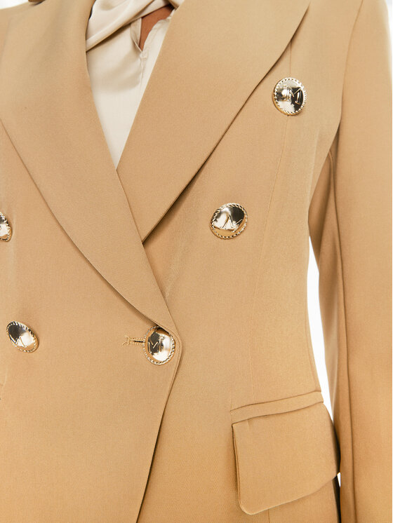 Maryley Maryley Giacca da abito 24IB139/43ER Marrone Regular Fit