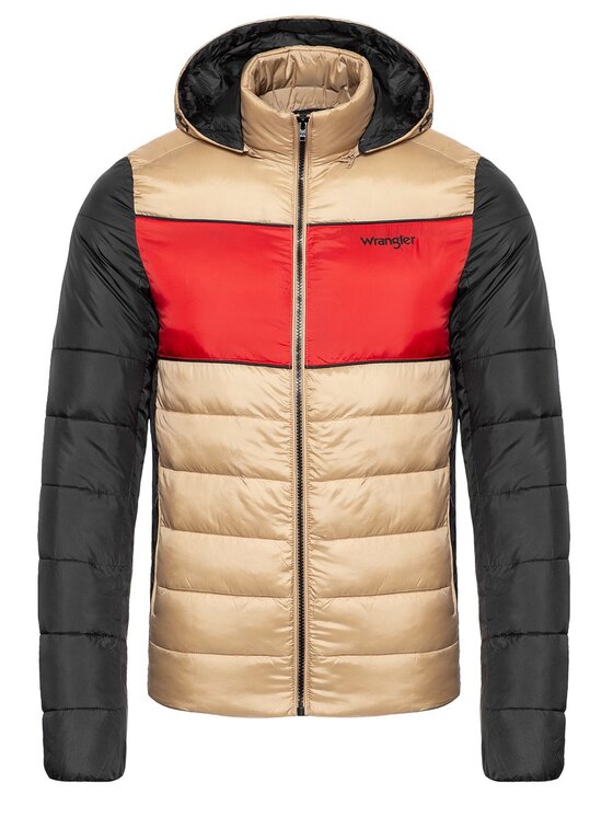 Wrangler Wrangler Giubbotto invernale 3COL PUFFER JACKET Nero Regular Fit