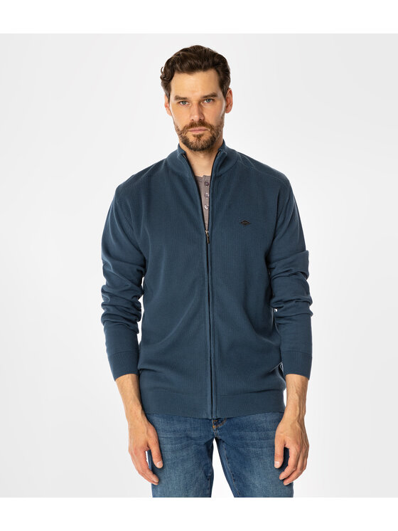 Lee Cooper Lee Cooper Sweter FARO Niebieski Regular Fit