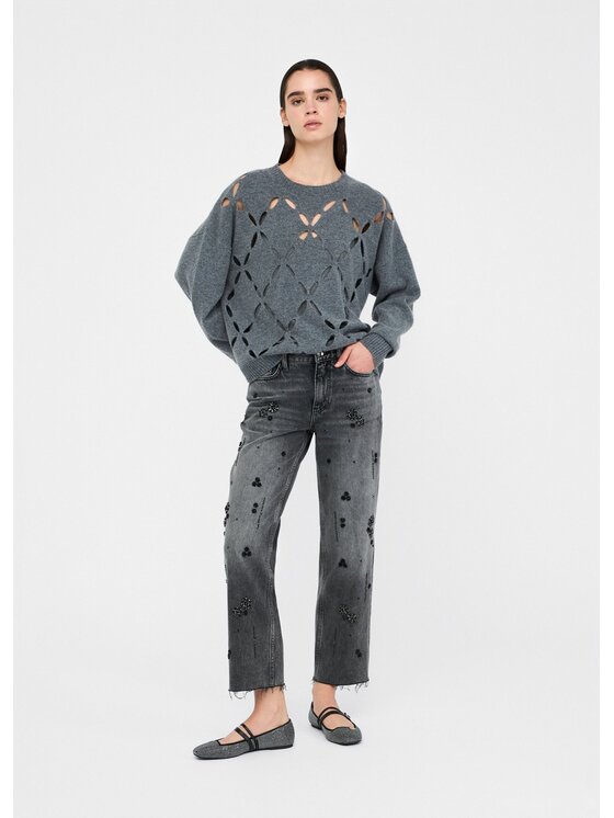 Liu Jo Liu Jo Maglione MF5039MS00902050 Grigio Regular Fit