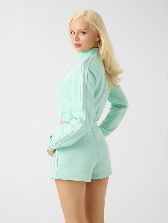 Guess Guess Bluza 182624 Zielony Classic Fit