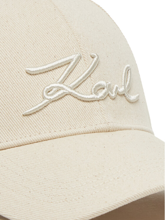KARL LAGERFELD KARL LAGERFELD Шапка с козирка A1W33069 Екрю