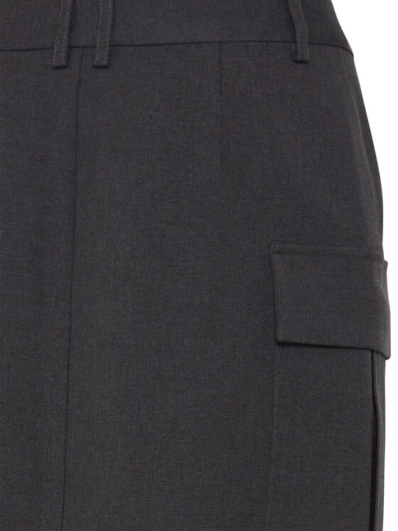 ICHI ICHI Gonna a matita 20119678 Grigio Regular Fit