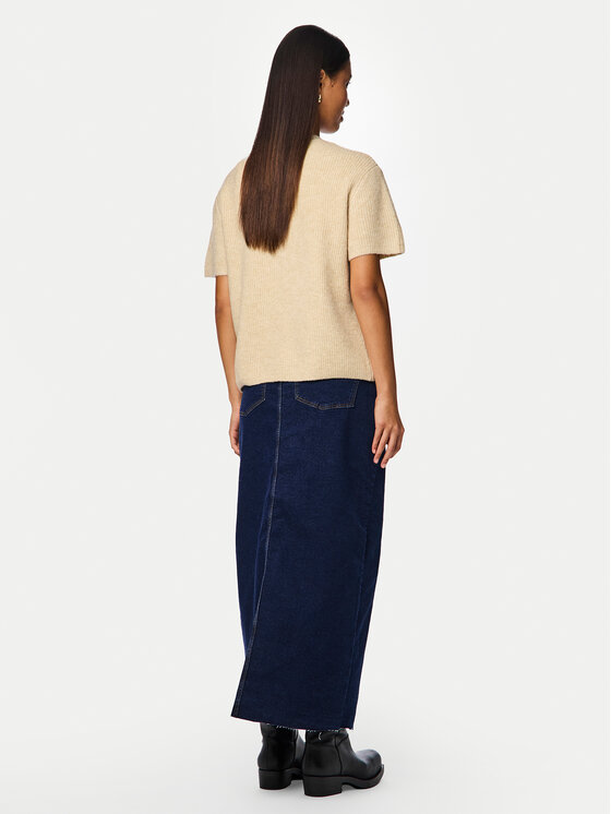 Pieces Pieces Kardigan 17156681 Bež Regular Fit